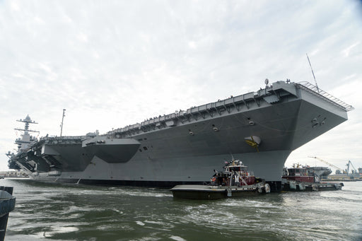 U.S. Navy's newest supercarrier, the USS Gerald R. Ford