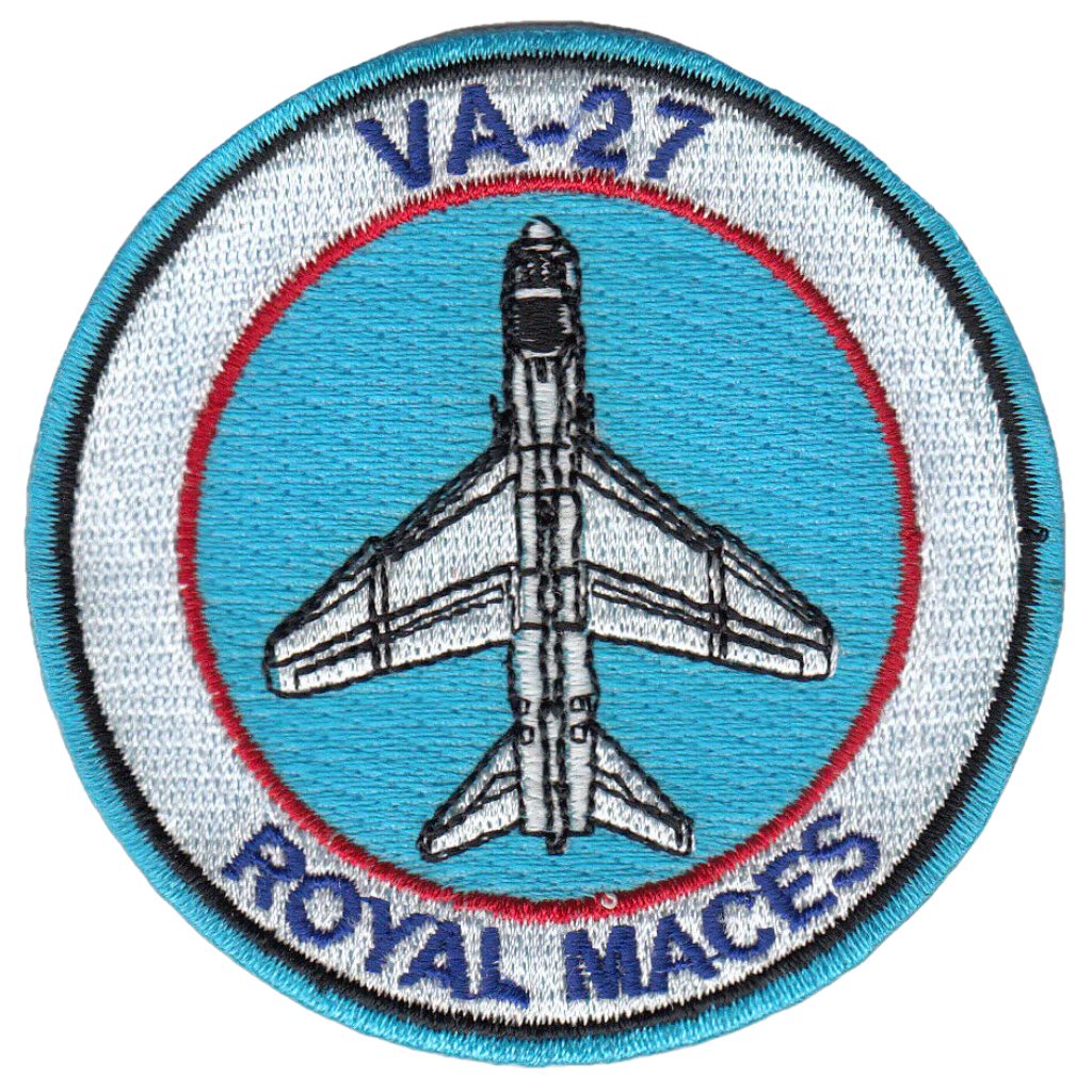 VFA-27 ROYAL MACES THROWBACK SHOULDER PATCH - PatchQuest
