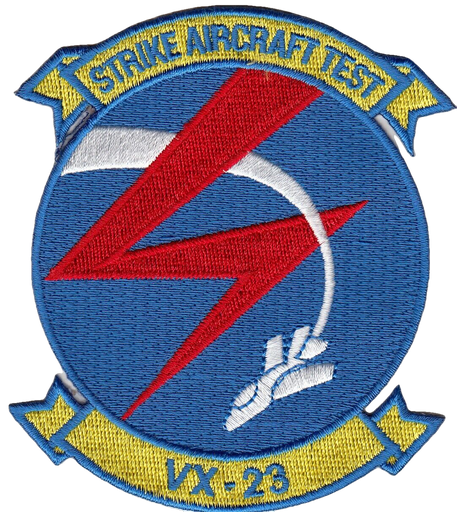 VX-23 STRIKE AIRCRAFT TEST COMMAND CHEST PATCH - PatchQuest