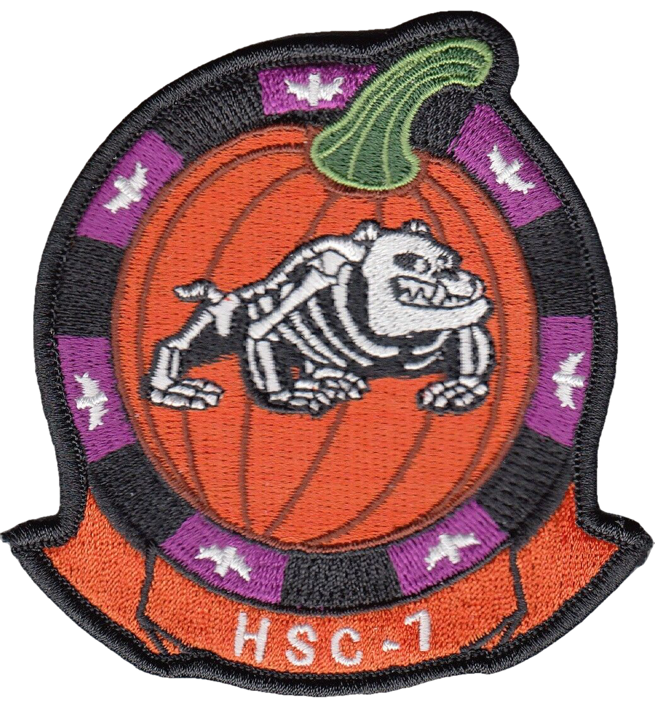 HSC-7 DUSTY DOGS HALLOWEEN PATCH - PatchQuest