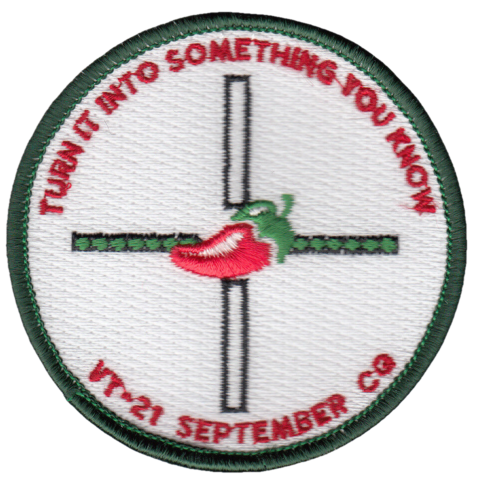 VT-21 TURN IT INTO SOMETHING YOU KNOW SHOULDER PATCH - PatchQuest