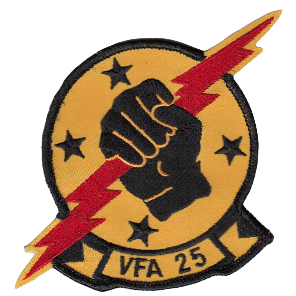 VFA-25 FIST OF THE FLEET CHEST PATCH [Item 025004] - PatchQuest
