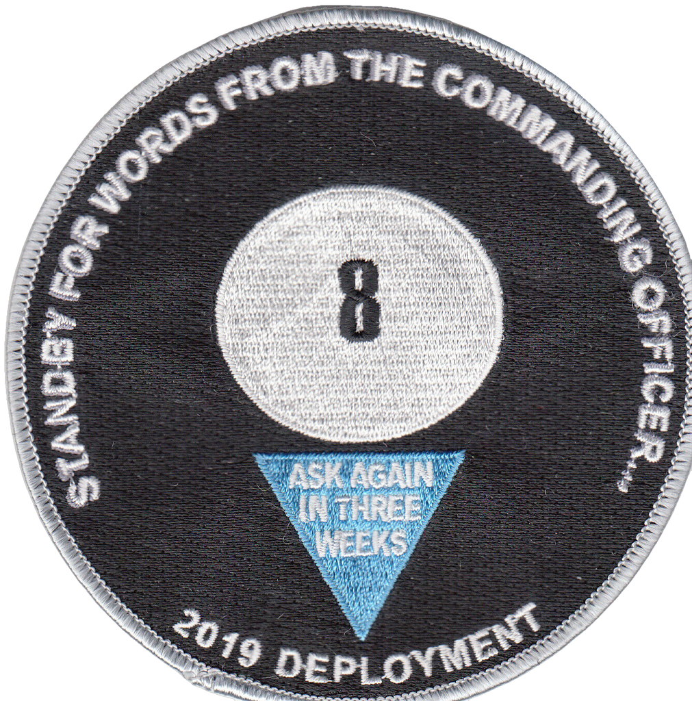 VFA-211 CHECKMATES ASK AGAIN IN THREE WEEKS 2019 DEPLOYMENT PATCH - PatchQuest