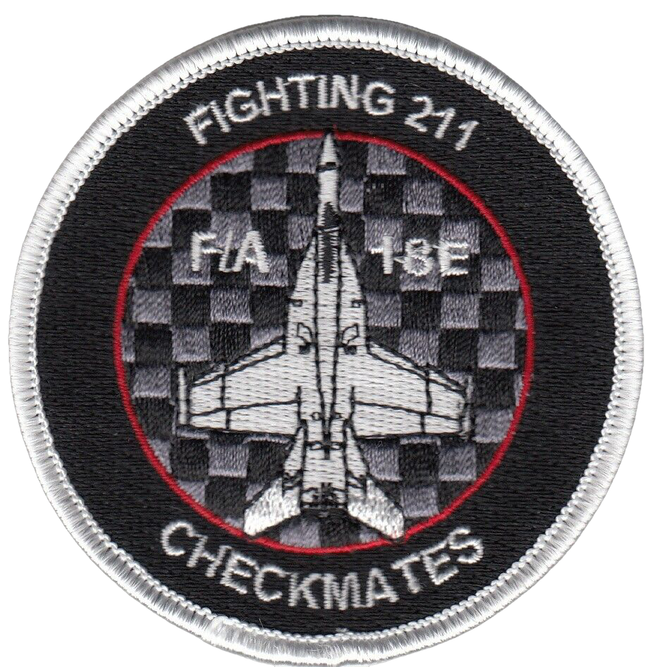 VFA-211 CHECKMATES F/A-18E SHOULDER PATCH - PatchQuest