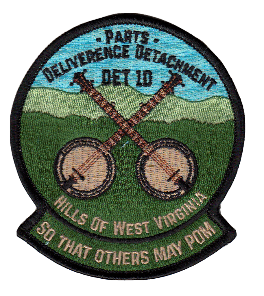 HSC-28 PARTS DELIVERED DET 10 / HILLS OF WEST VIRGINIA  PATCH - PatchQuest