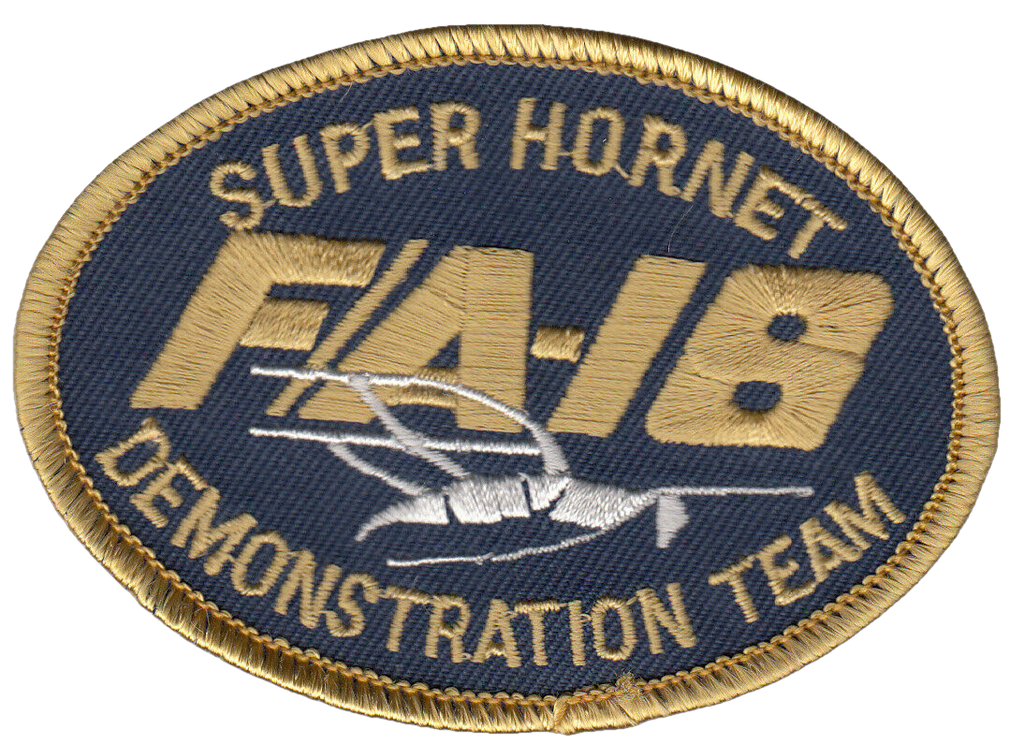 VFA-106 DEMO TEAM SUPER HORNET OVAL SHOULDER PATCH - PatchQuest