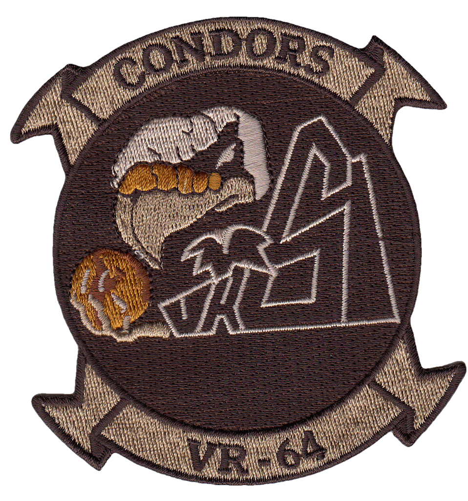 VR-64 CONDORS DESERT COMMAND CHEST PATCH - PatchQuest