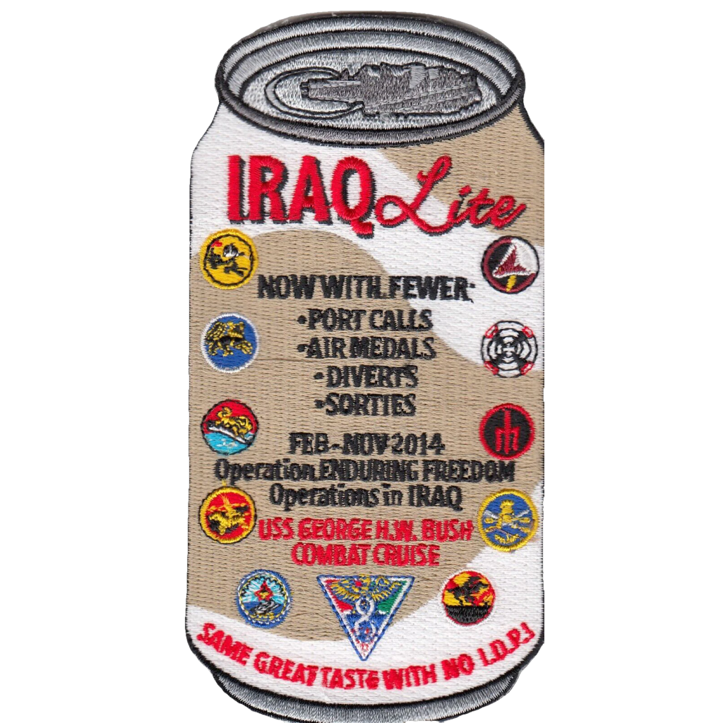 VFA-15 VALIONS IRAQ LITE 2014 OEF CRUISE PATCH - PatchQuest