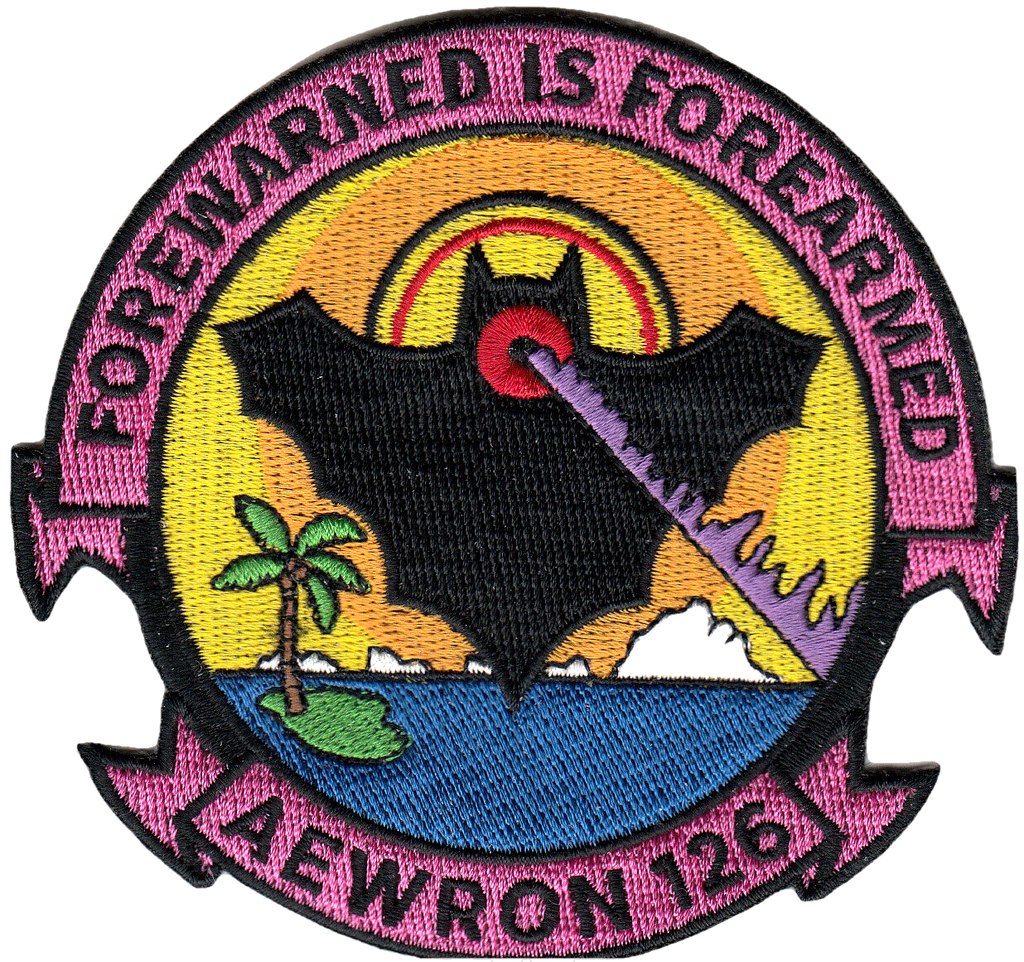 AEWRON 126 FOREWARNED IS FOREARMED PATCH [Item 126000] - PatchQuest