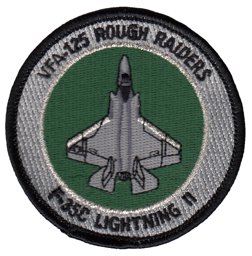 VFA-125 ROUGH RAIDERS F-35C LIGHTING ll SHOULDER PATCH - PatchQuest