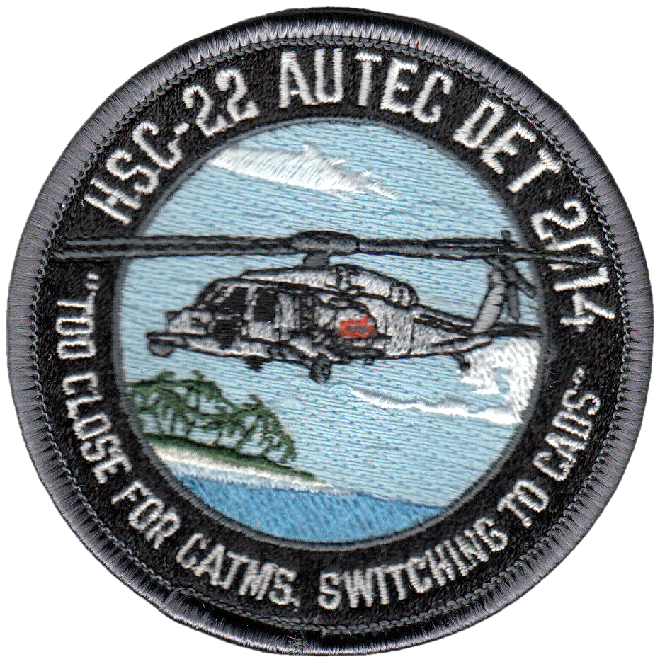HSC-22 AUTEC DET 2014 SHOULDER PATCH - PatchQuest