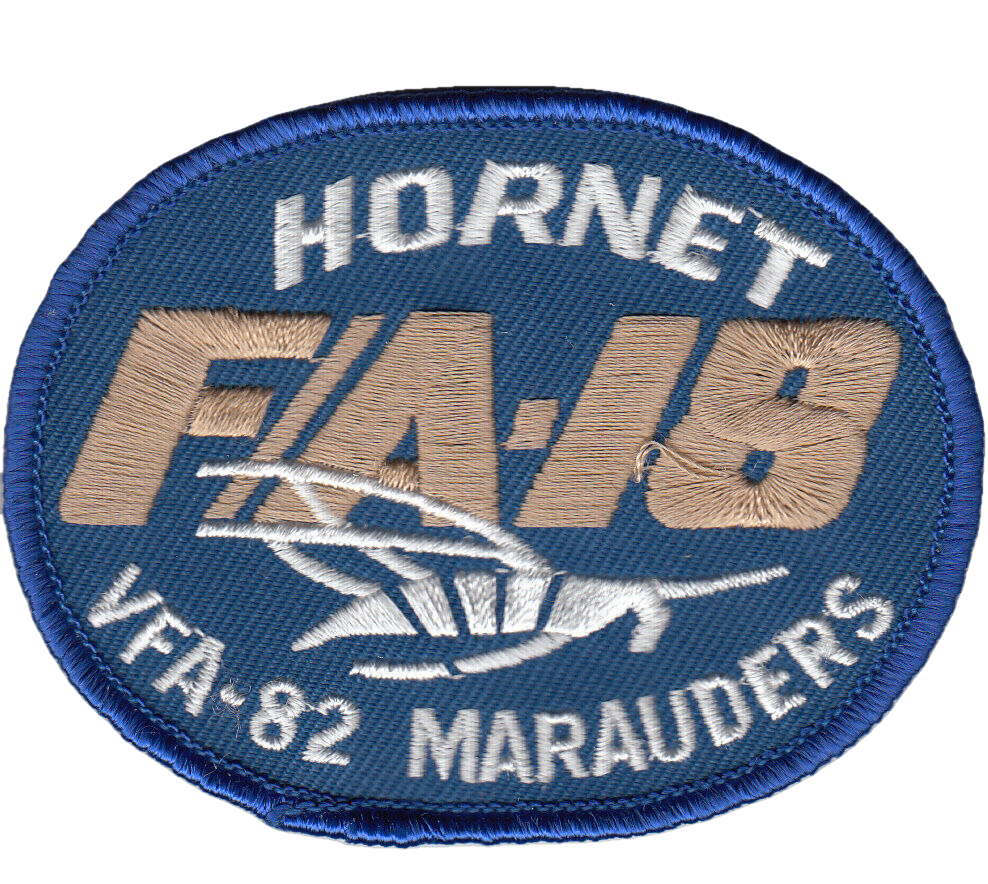 VFA-82 OVAL PATCH - PatchQuest
