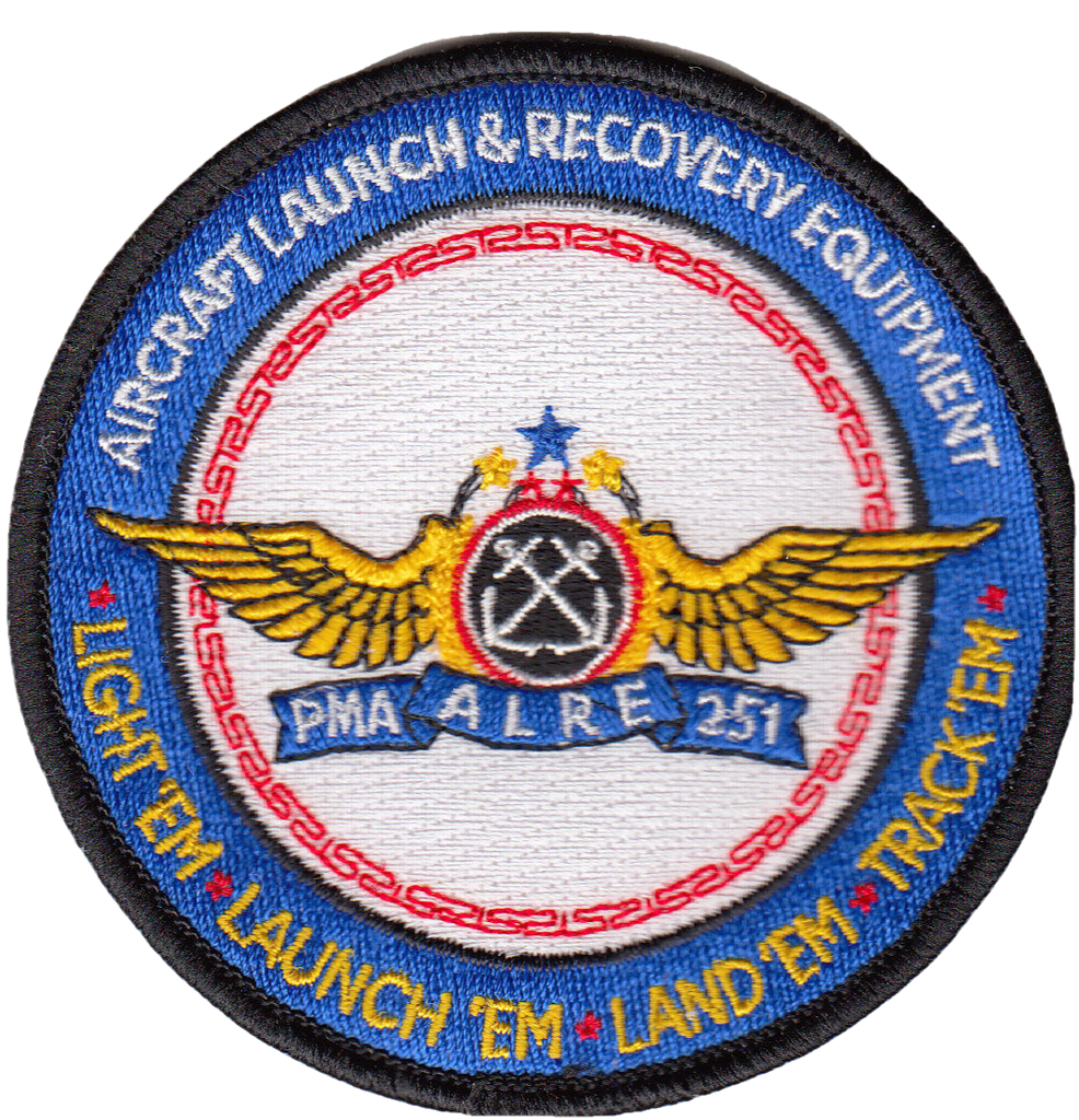 AIRCRAFT LAUNCH & RECOVERY EQUIPMENT SHOULDER PATCH - PatchQuest