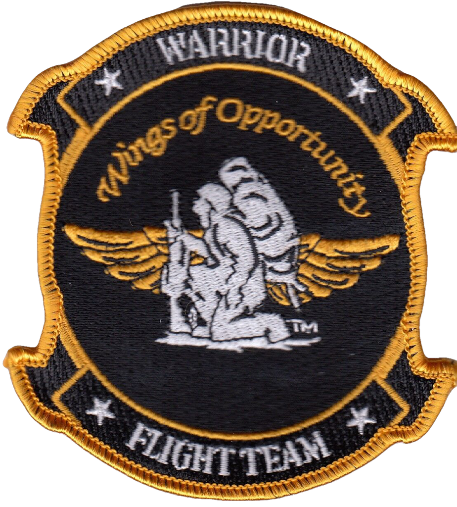 WARRIOR FLIGHT TEAM WINGS OF OPPORTUNITY PATCH - PatchQuest