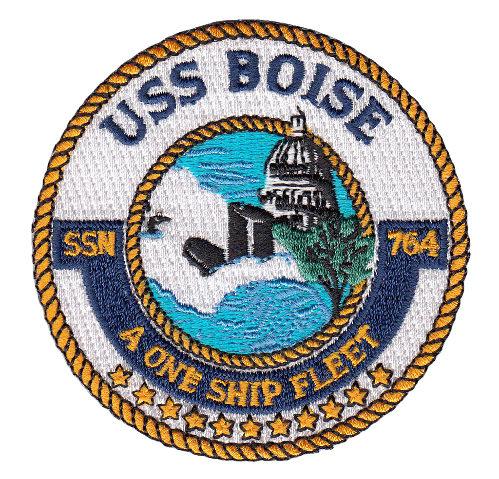 USS BOISE SSN 764 COMMAND PATCH - PatchQuest