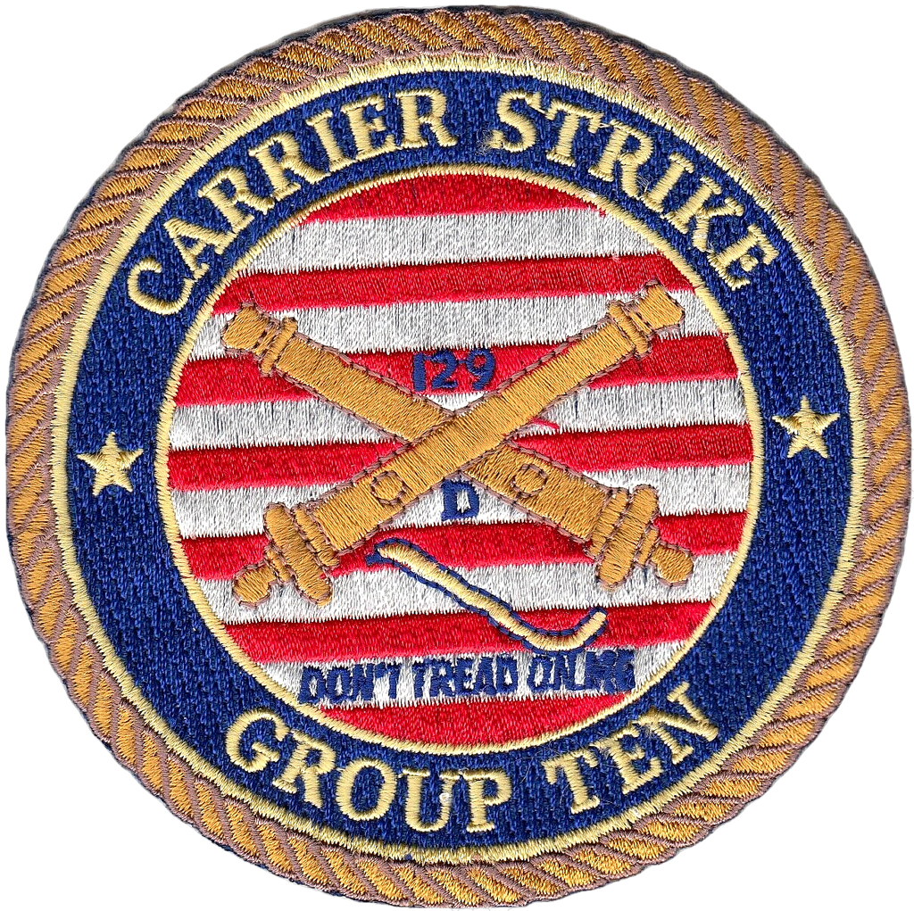CARRIER STRIKE GROUP TEN COMMAND CHEST PATCH - PatchQuest
