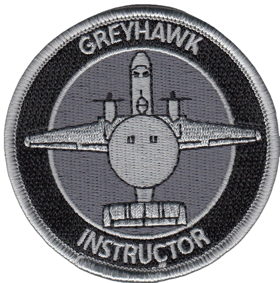 VAW-120 GREYHAWK INSTRUCTOR  SHOULDER PATCH [ITEM 120024] - PatchQuest