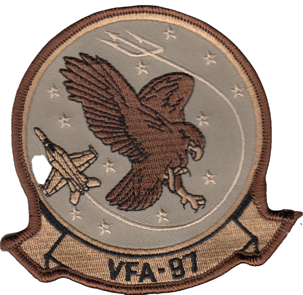 VFA-97 COMMAND DESERT CHEST PATCH - PatchQuest