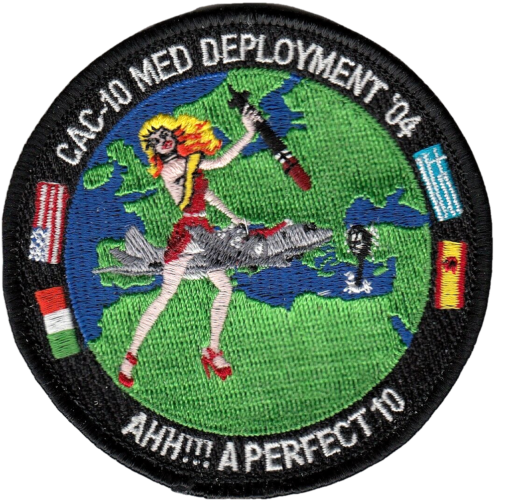 CAC-10 MED DEPLOYMENT 2004 AHH!!! A PERFECT 10 PATCH - PatchQuest