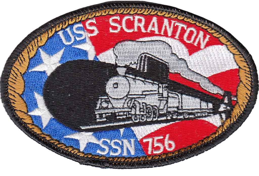 USS SCRANTON SSN-756 PATCH - PatchQuest