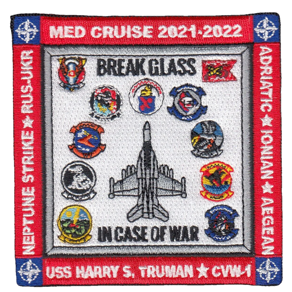 VFA-11 THE RED RIPPERS MED CRUISE 2021-2022 PATCH - PatchQuest