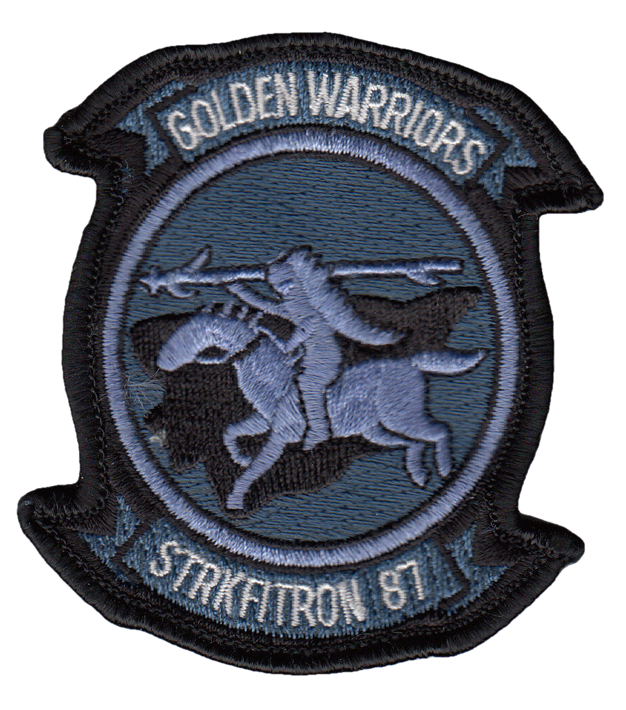 VFA-87 GOLDEN WARRIORS NWU COMMAND CHEST PATCH - PatchQuest