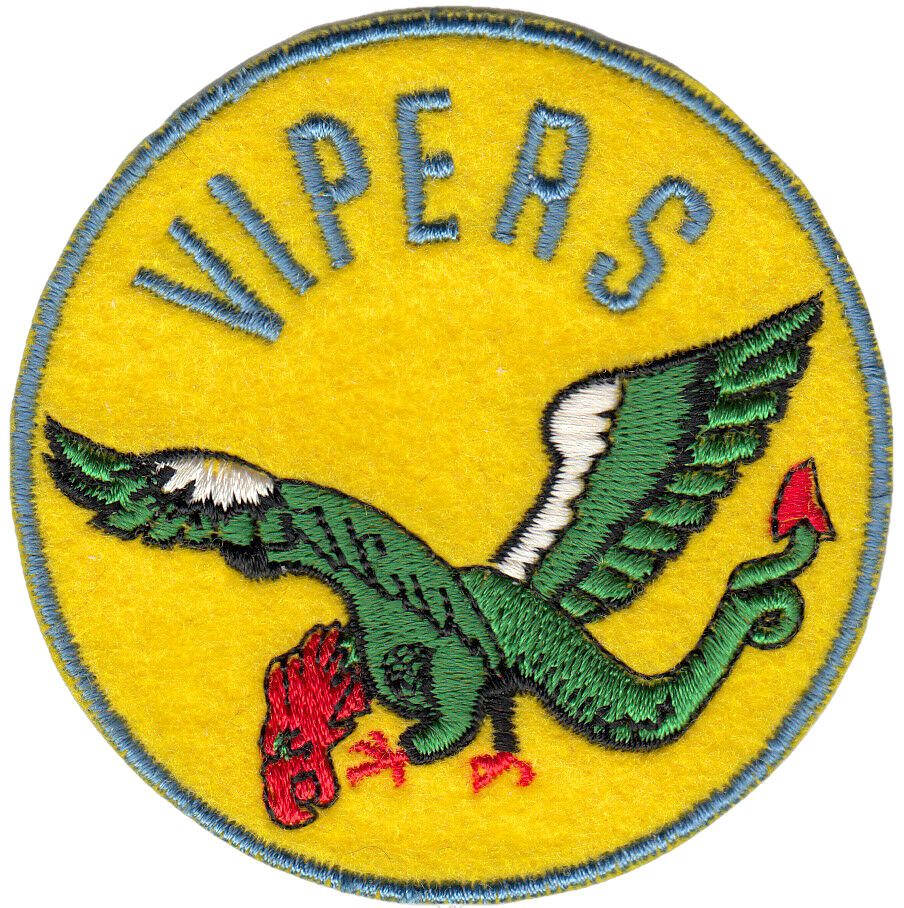 HSC-9 TRIDENTS VIPERS THROWBACK SHOULDER PATCH - PatchQuest