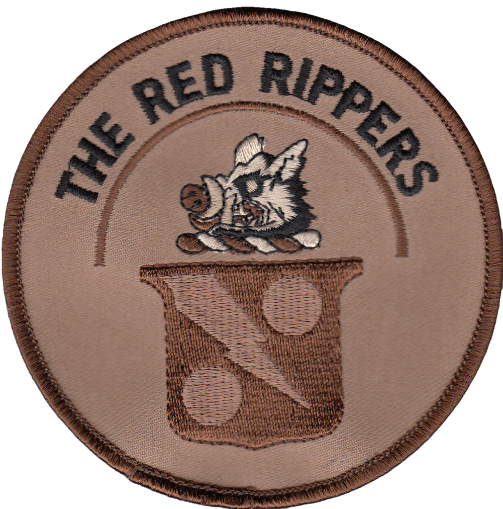 VFA-11 RED RIPPERS DESERT COMMAND CHEST PATCH [Item 011008] - PatchQuest