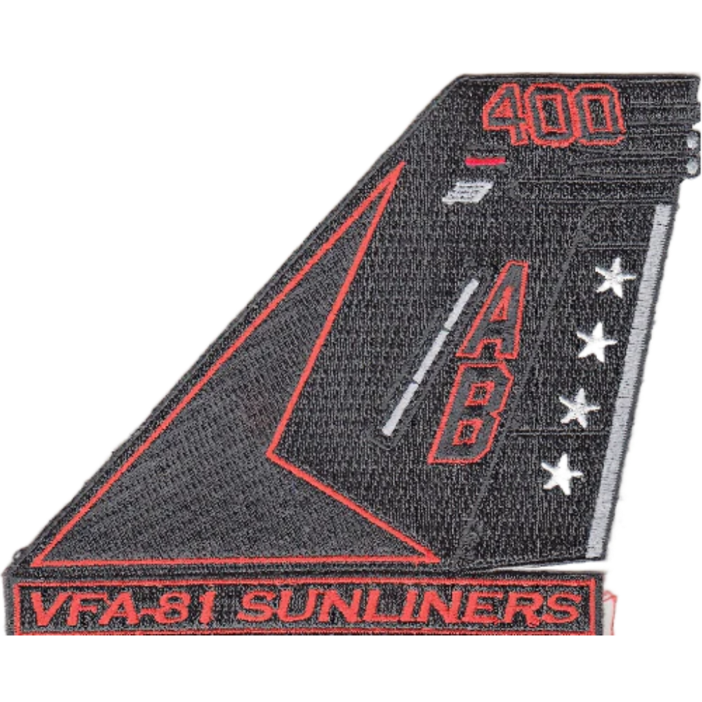 VFA-81 SUNLINERS TAILFIN 400 / AB PATCH - PatchQuest
