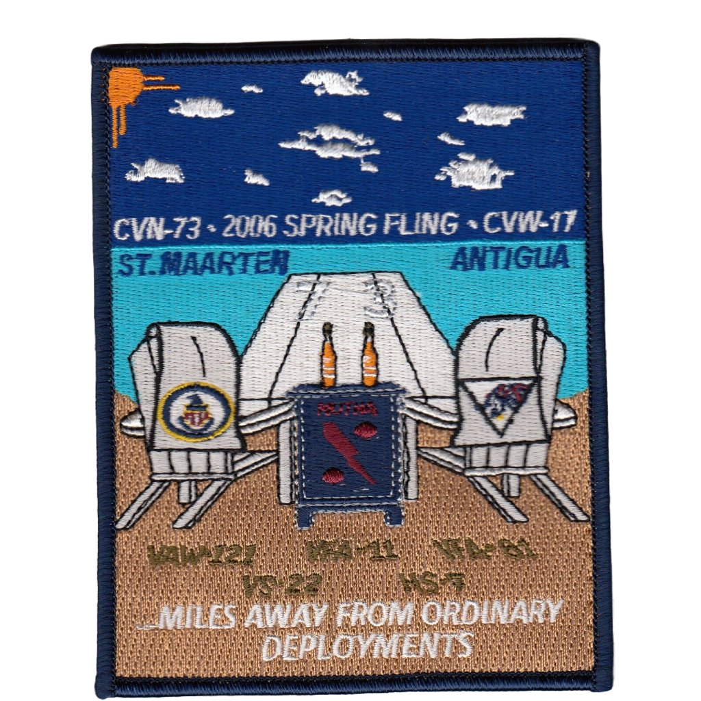 VFA-11 THE RED RIPPERS CVN-73 - 2006 SPRING FLING - CVW-17 PATCH [Item 011013] - PatchQuest
