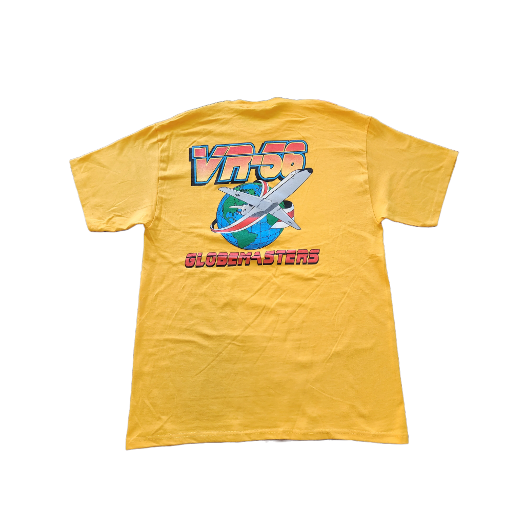VR-56 GLOBEMASTERS T-SHIRT YELLOW - PatchQuest