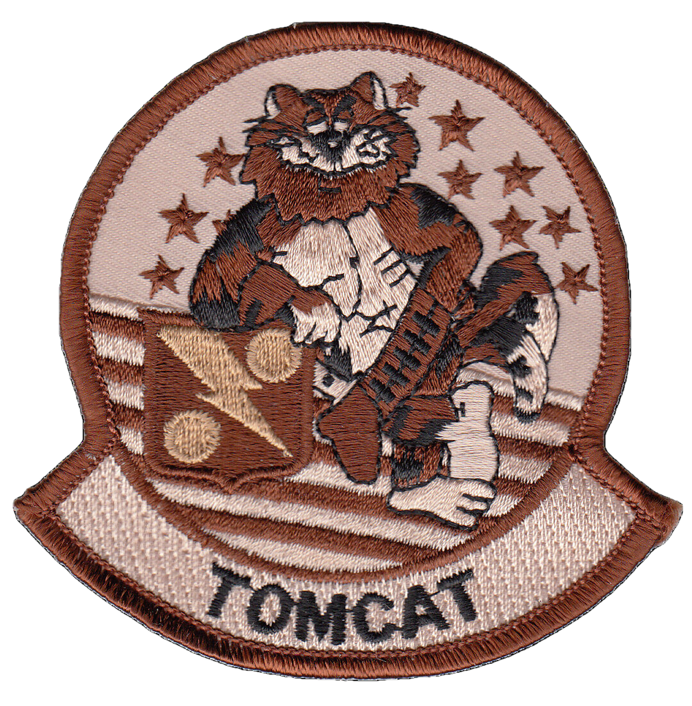 VF-11 THE RED RIPPERS TOMCAT SHOULDER PATCH - PatchQuest