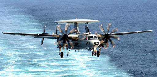 VAW-120 about to land on deck.