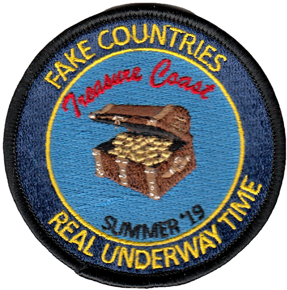 CCSG-4 FAKE COUNTRIES SUMMER '19 SHOULDER PATCH - PatchQuest