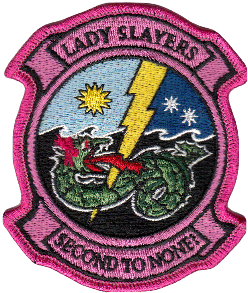 HSC-11 LADY SLAYERS "SECOND TO NONE" PATCH - PatchQuest