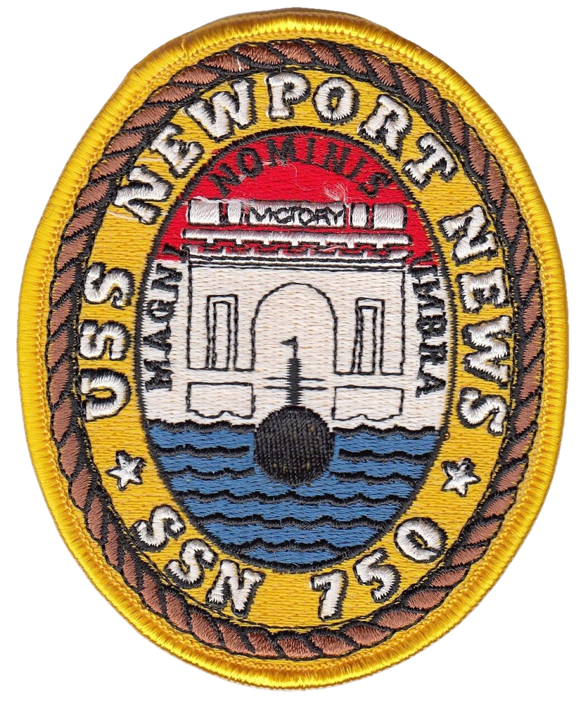 USS NEWPORT NEWS SSN-750 PATCH - PatchQuest