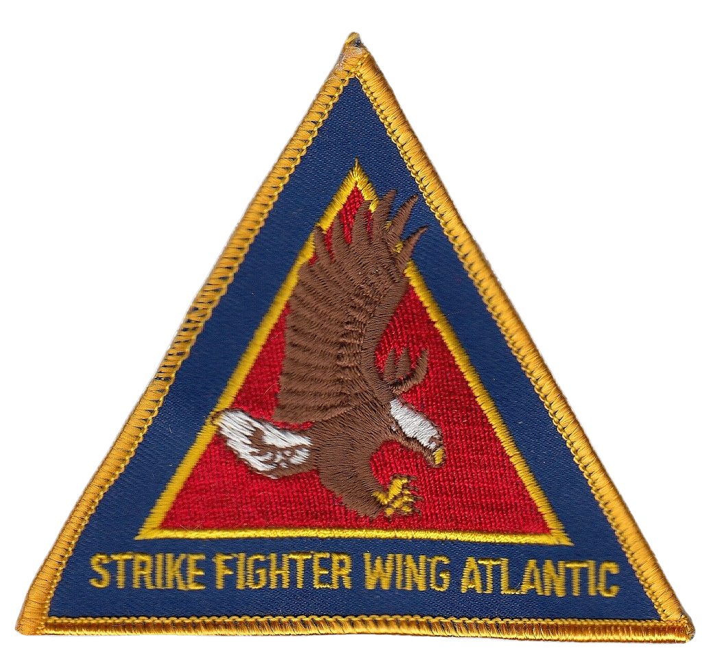 STRIKE FIGHTER WING ATLANTIC COMMAND CHEST PATCH - PatchQuest
