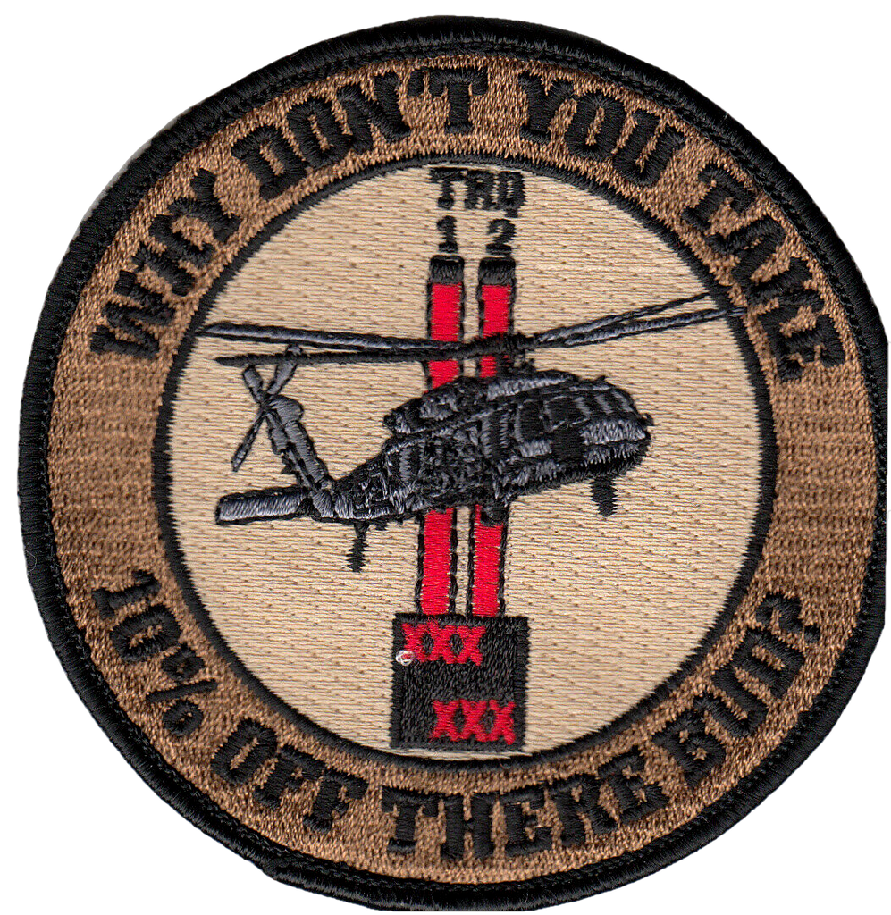 HSC-22 WHY DON'T YOU TAKE 10% OFF THERE BUD? SHOULDER PATCH - PatchQuest