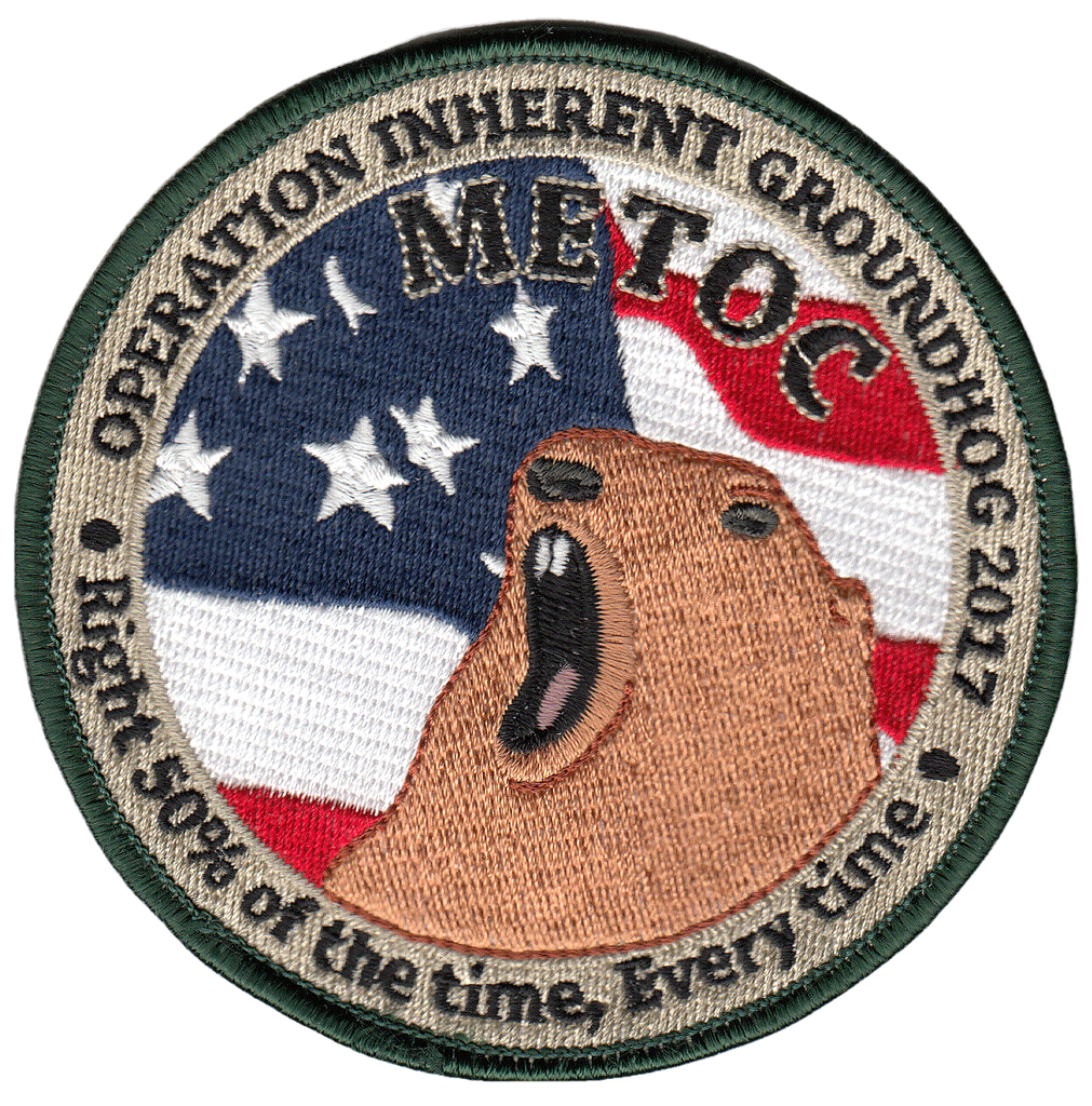 METOC  OPERATION INHERENT GROUNDHOG 2017 PATCH - PatchQuest