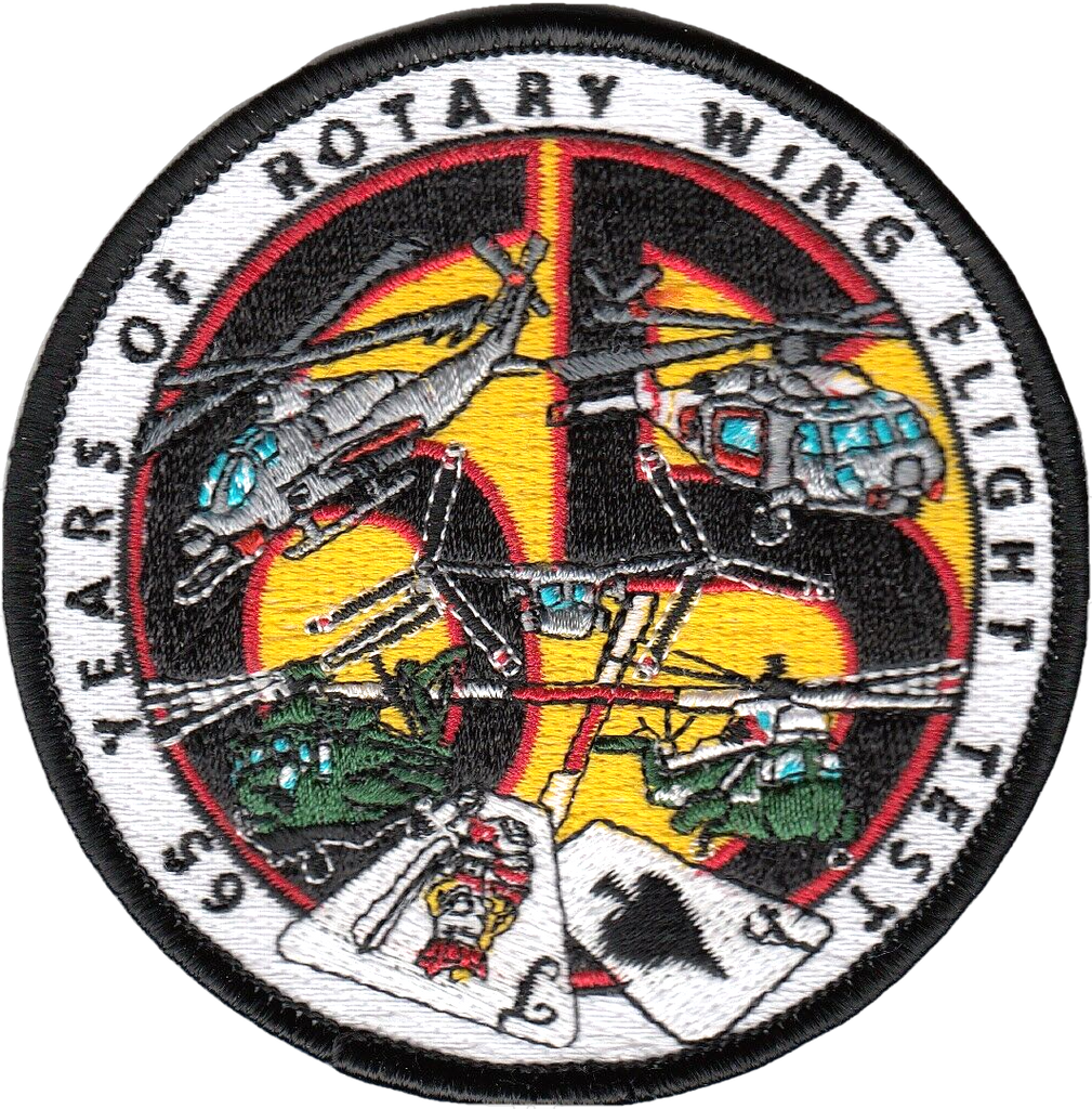 65 YEARS OF ROTARY WING FLIGHT TEST PATCH - PatchQuest