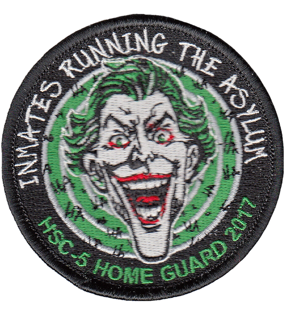 HSC-5 NIGHTDIPPERS INMATES RUNNING THE ASYLUM SHOULDER PATCH - PatchQuest