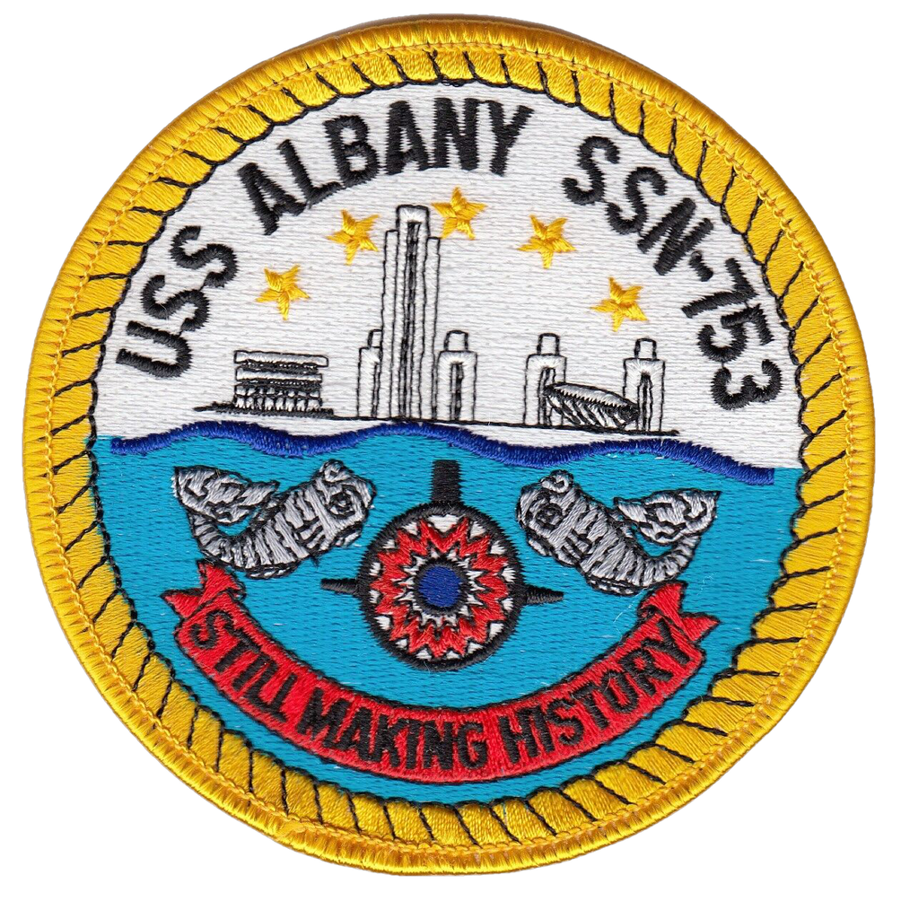 USS ALBANY SSN-753 STILL MAKING HISTORY PATCH - PatchQuest