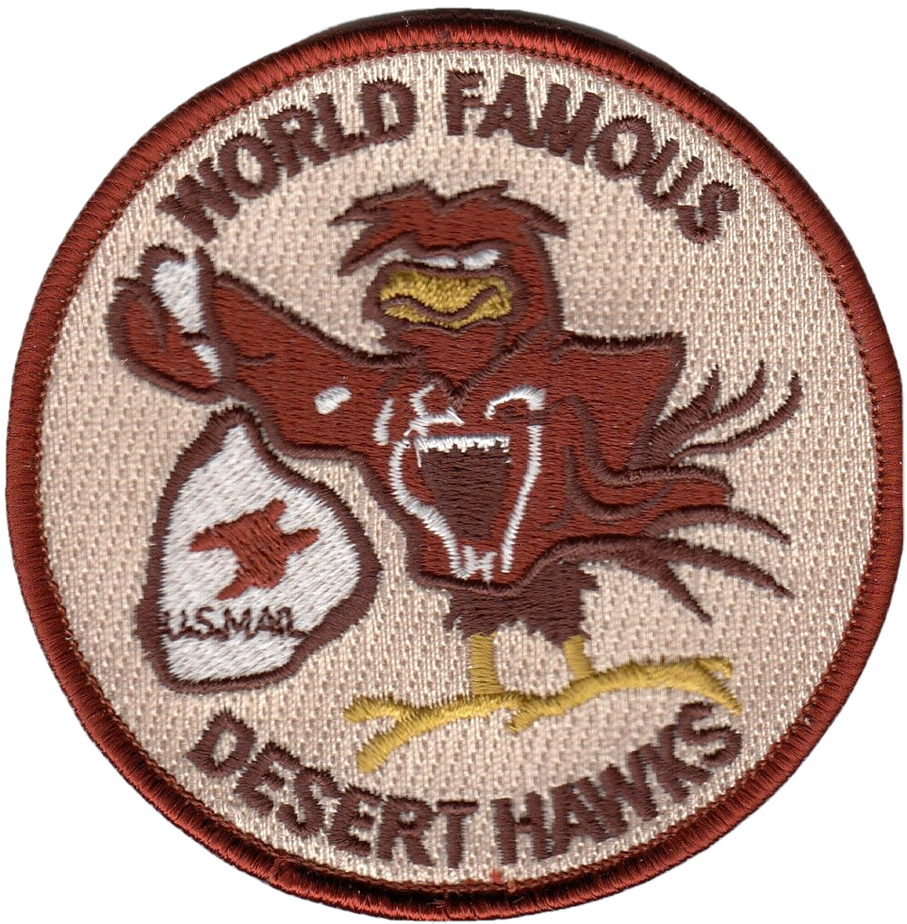HSC-26 WORLD FAMOUS DESERT HAWKS SHOULDER PATCH - PatchQuest