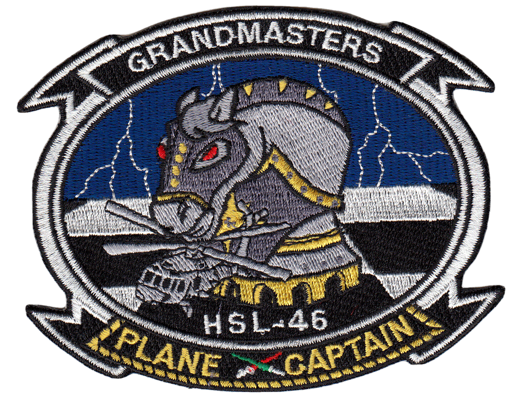 HSL-46 GRANDMASTERS PLANE CAPTAIN PATCH - PatchQuest