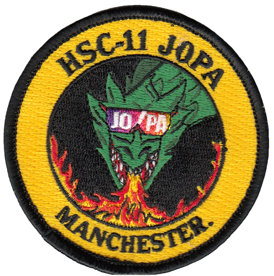 HSC-11 JOPA MANCHESTER SHOULDER PATCH - PatchQuest