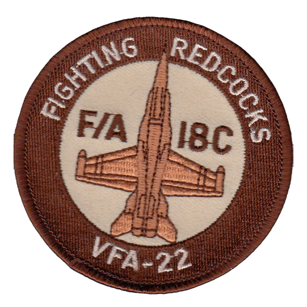 VFA-22 DESERT CIRCLE SHOULDER PATCH [Item 022005] - PatchQuest