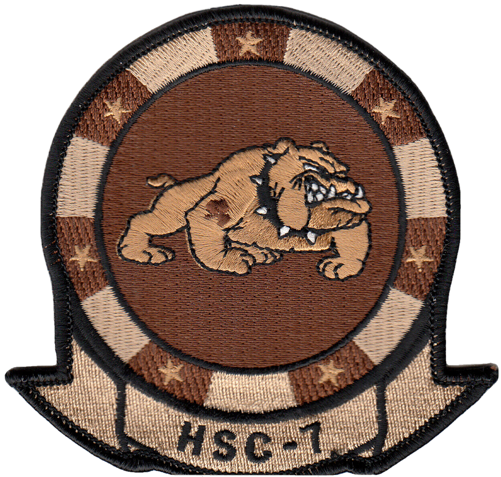 HSC-7 DUSTY DOGS DESERT COMMAND CHEST PATCH - PatchQuest