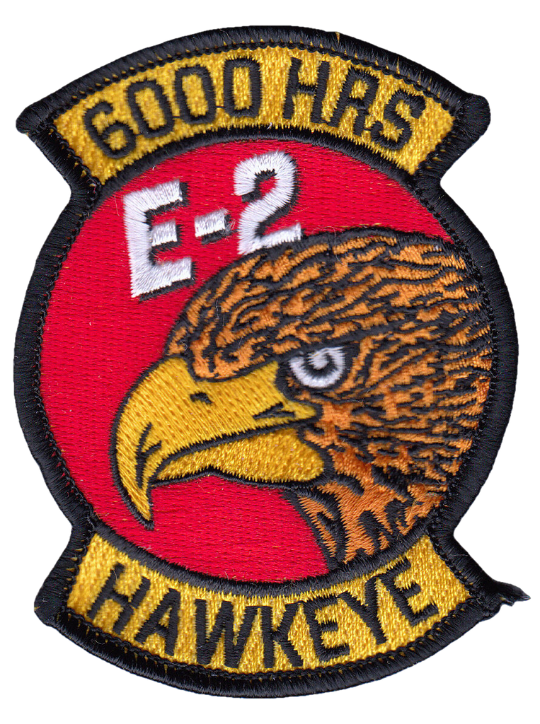 VAW-120 6000 HRS E-2 HAWKEYE PATCH [Item 120015] - PatchQuest