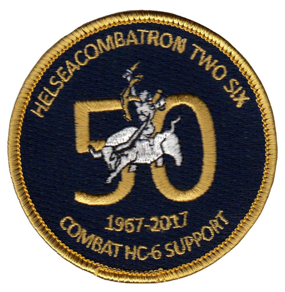HSC-26 CHARGERS 50th ANNIVERSARY SHOULDER PATCH - PatchQuest