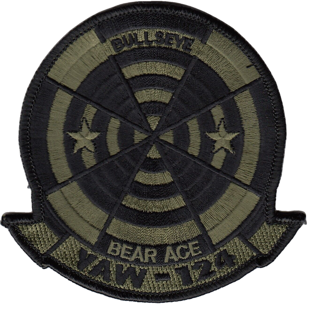 VAW-124 BEAR ACE OD GREEN COMMAND CHEST PATCH [Item 124004] - PatchQuest